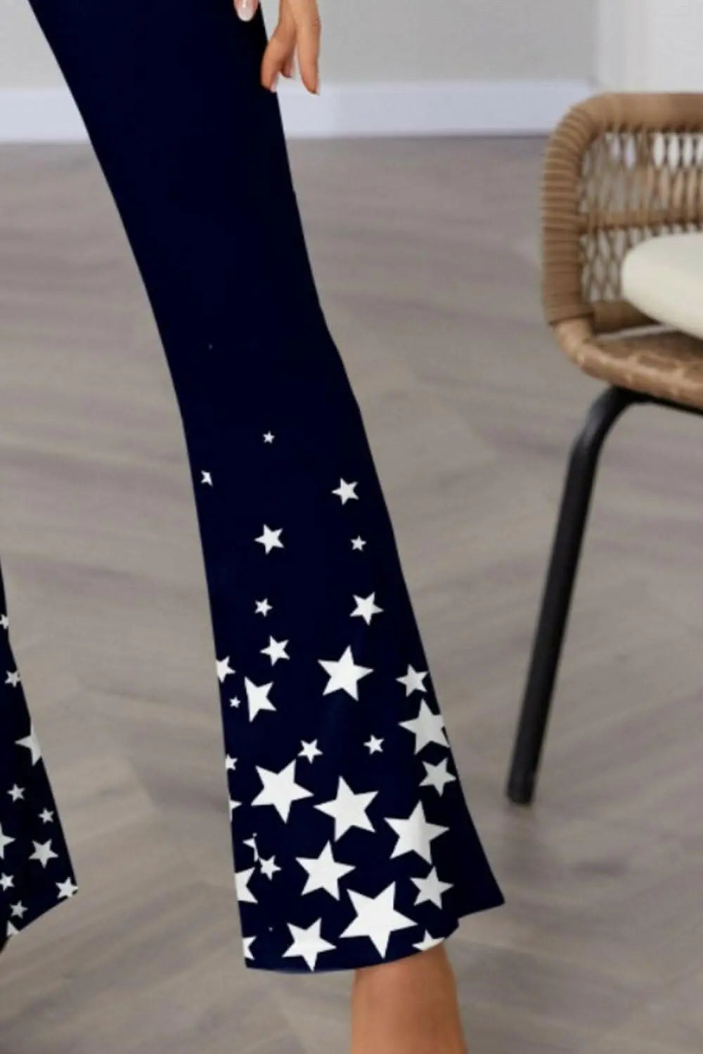 Twinkle flared elastic pants - Love Salve